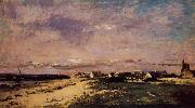 Charles-Francois Daubigny French Coastal Scene Norge oil painting reproduction